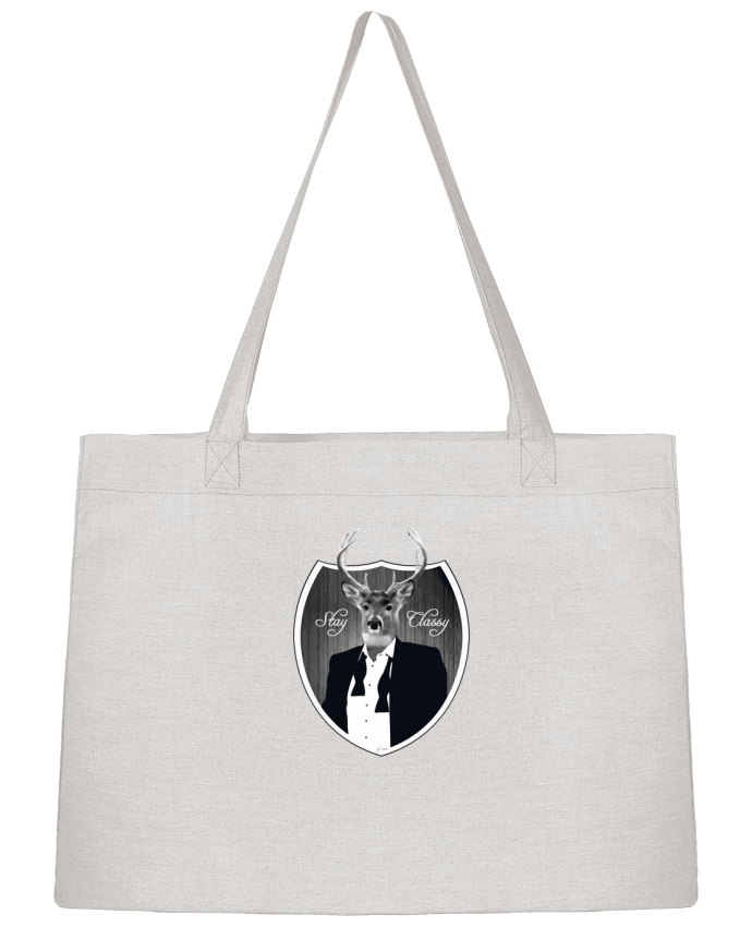 Shopping tote bag Stanley Stella Cerf Stay classy by justsayin