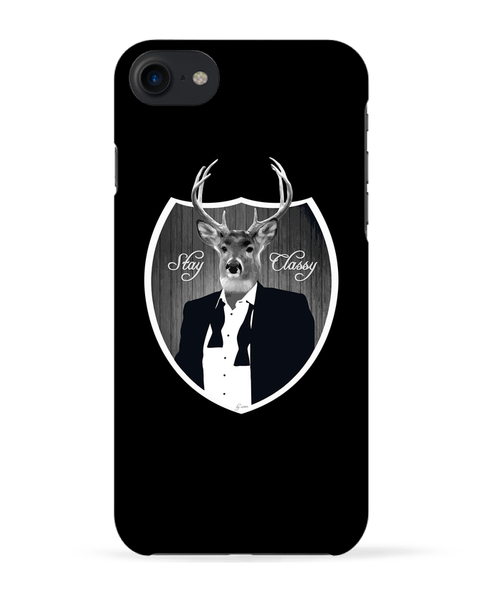 COQUE 3D Iphone 7 Cerf Stay classy de justsayin