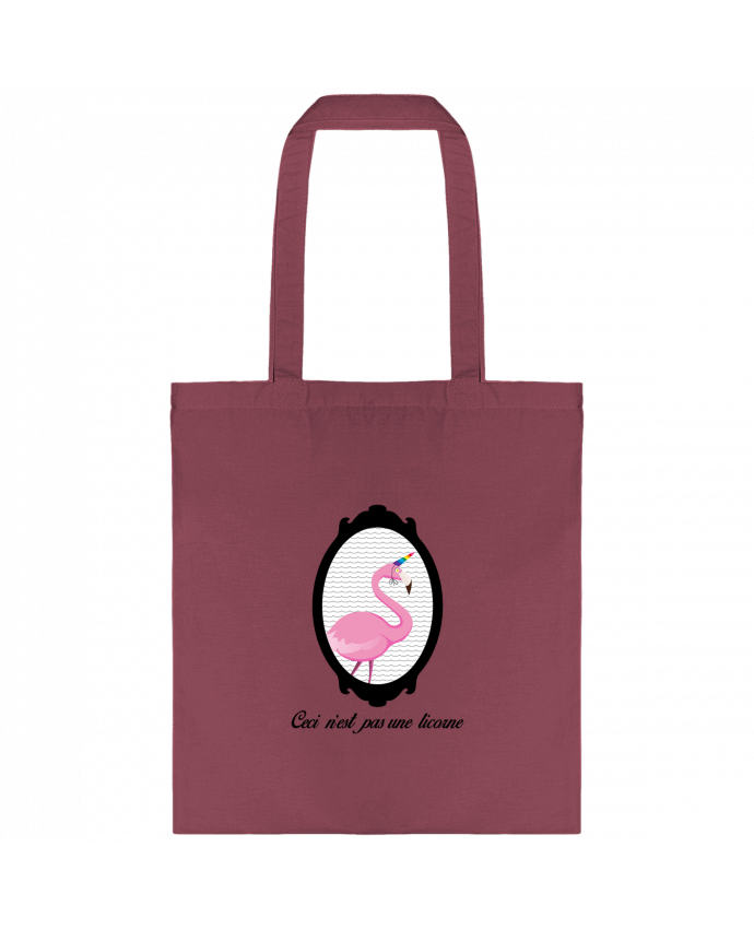 Tote-bag ceci n'est pas une licorne par MimiVonCracra