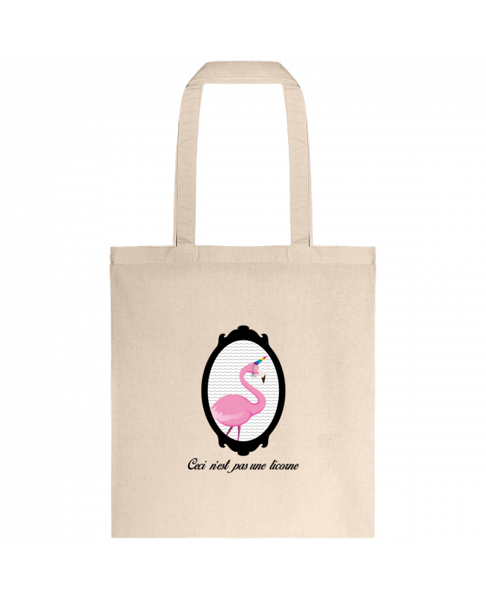 Tote-bag ceci n'est pas une licorne par MimiVonCracra