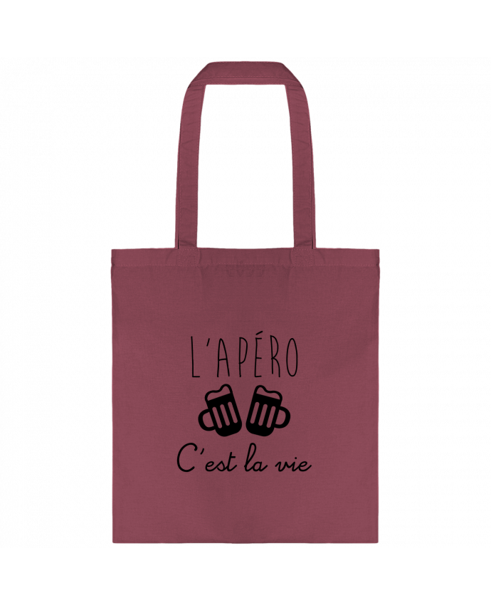 Tote-bag L'apéro c'est la vie , humour , alcool , drôle par Benichan