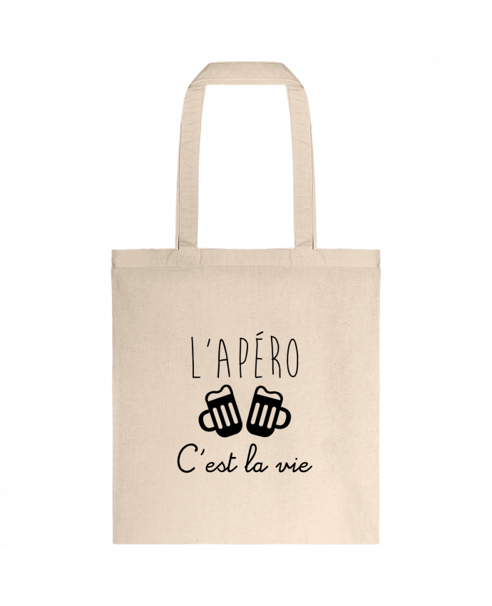 Tote-bag L'apéro c'est la vie , humour , alcool , drôle par Benichan