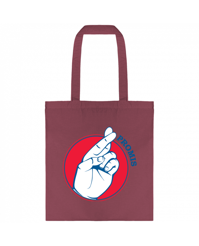 Tote-bag Promis Rouge par Promis