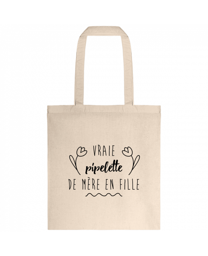 Tote-bag Vraie pipelette de mère en fille par tunetoo