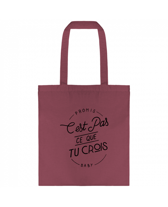 Tote-bag Ce que tu crois par Promis