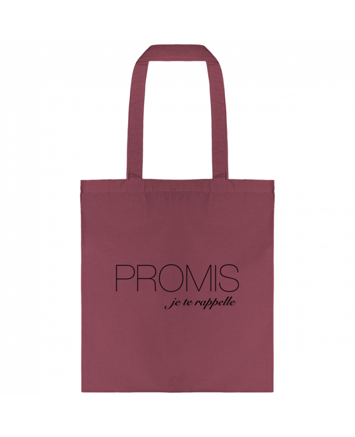 Tote-bag Je te rappelle par Promis