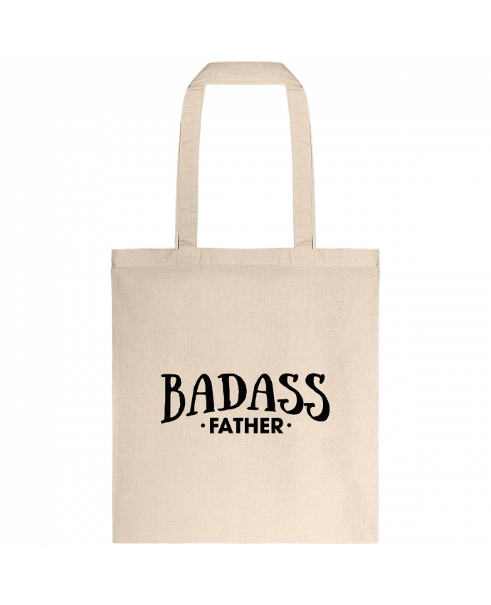 Tote-bag Badass Father par tunetoo