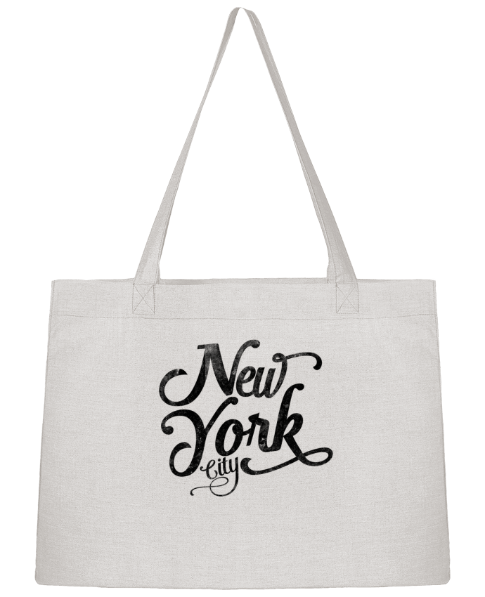 Sac Shopping New York City typographie par justsayin