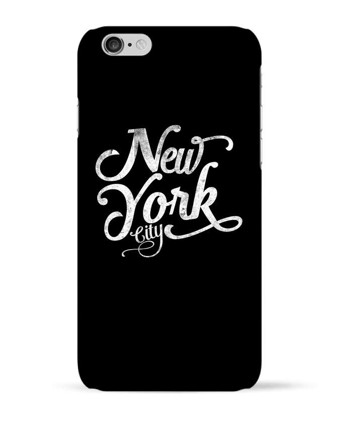 Case 3D iPhone 6 New York City typographie by justsayin