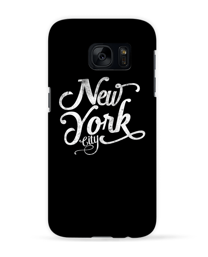 Carcasa Samsung Galaxy S7 New York City typographie por justsayin