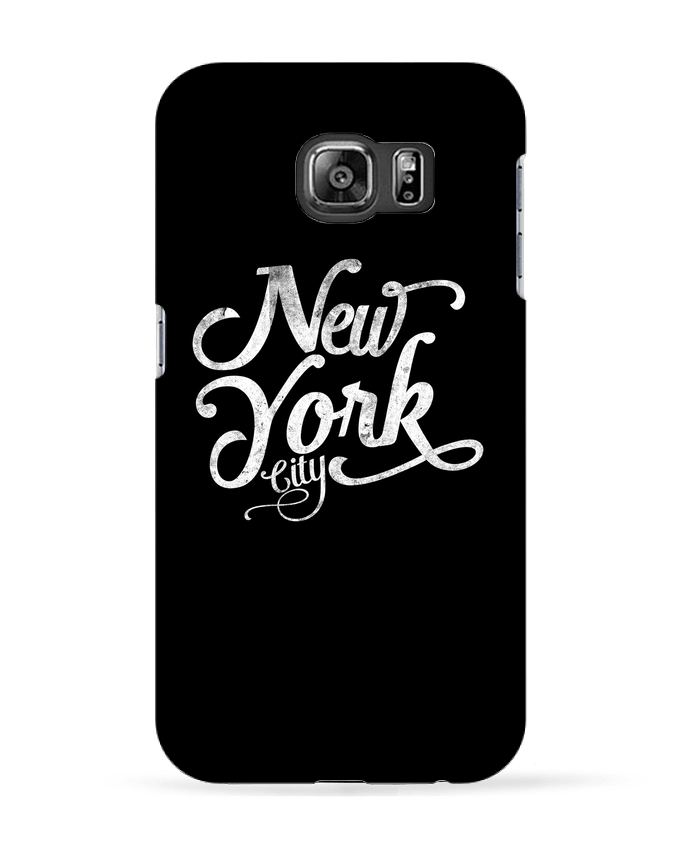 Case 3D Samsung Galaxy S6 New York City typographie - justsayin