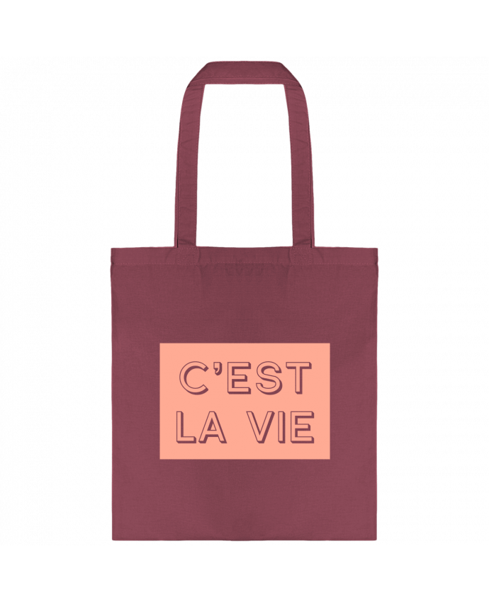 Tote-bag C'est la vie par tunetoo