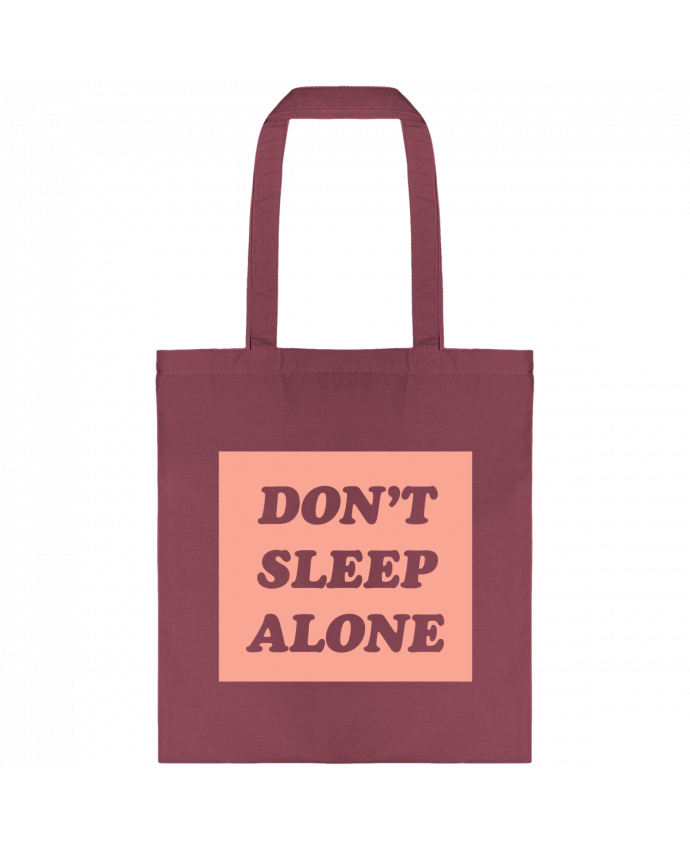 Tote-bag Don't sleep alone par tunetoo