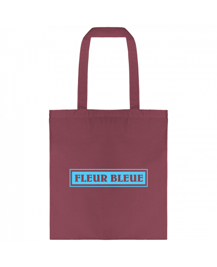Tote-bag Fleur bleue par tunetoo