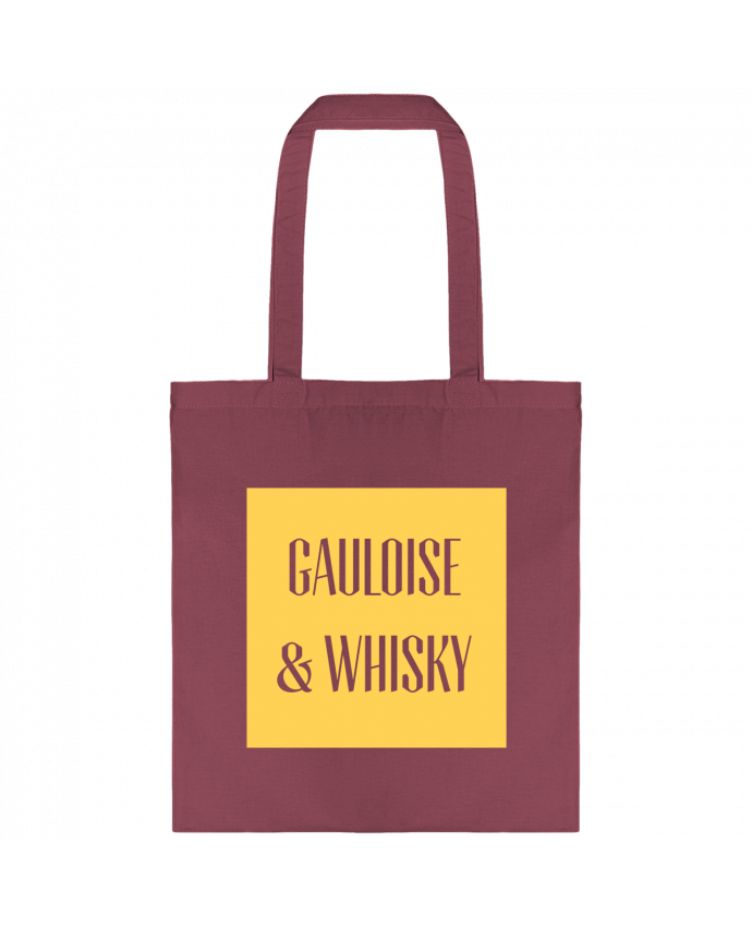 Tote-bag Gauloise et whisky par tunetoo