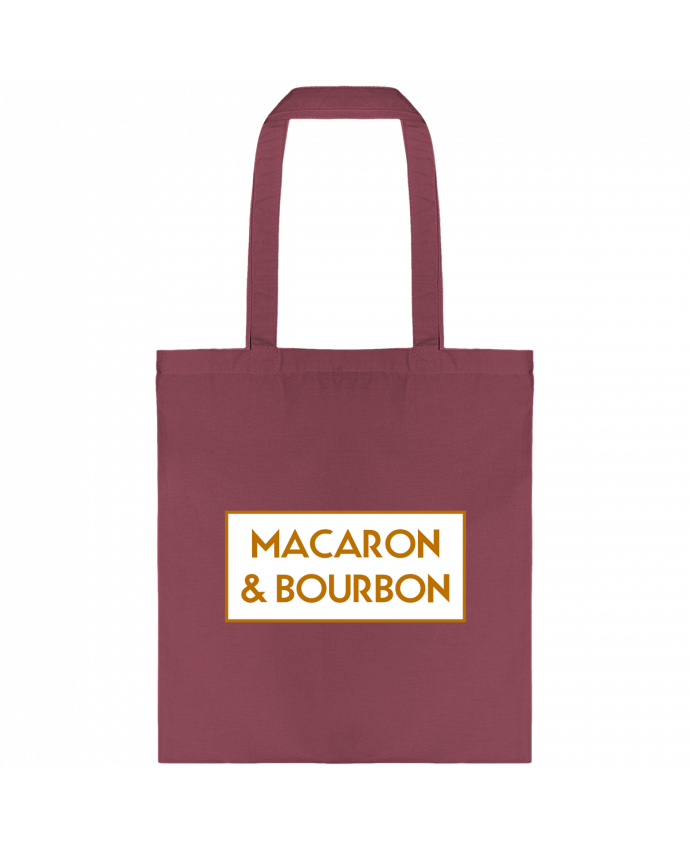 Tote-bag Macaron et bourbon par tunetoo