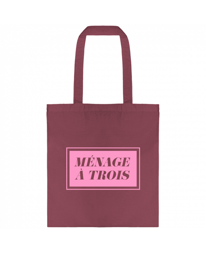 Tote-bag Ménage à trois par tunetoo