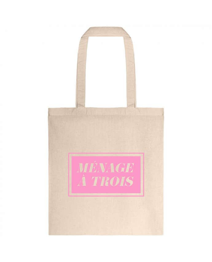 Tote-bag Ménage à trois par tunetoo