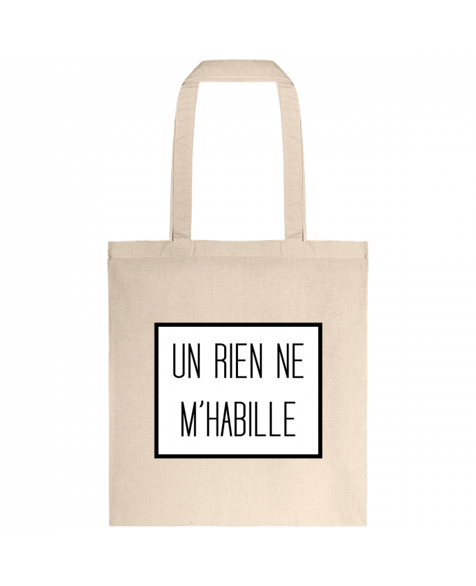 Tote-bag Un rien ne m'habille par tunetoo