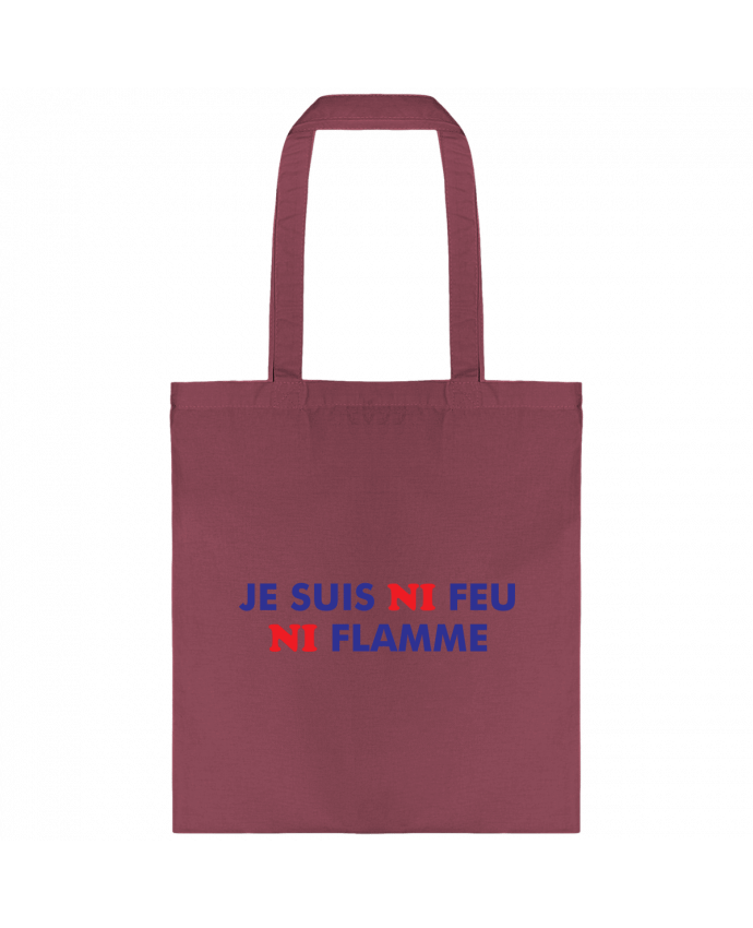 Bolsa de Tela de Algodón Je suis ni feu ni flamme por tunetoo