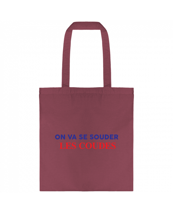 Tote-bag On va se souder les coudes par tunetoo