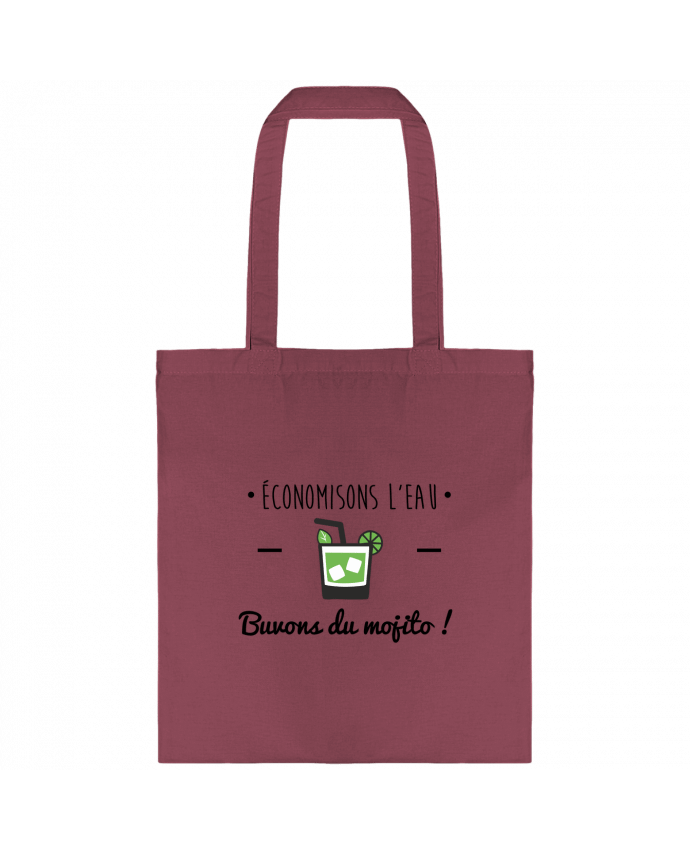 Tote-bag Économisons l'eau, buvons du mojito ! Humour , alcool , citations par Benichan