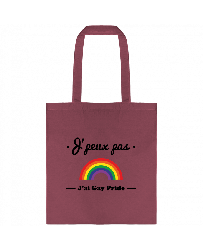 Tote-bag J'peux pas j'ai gay-pride , gay, lesbienne par Benichan