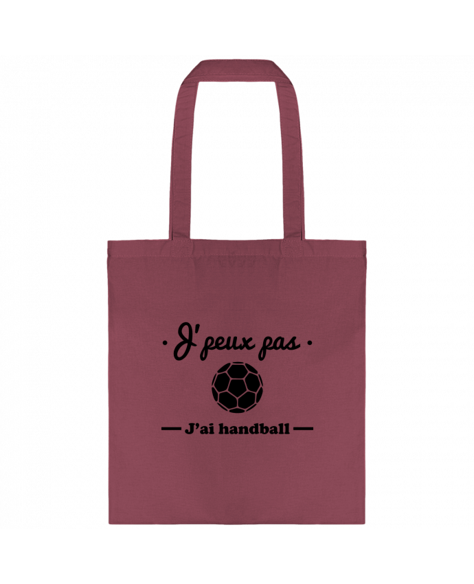 Tote-bag J'peux pas j'ai handball ,  tee shirt handball, hand par Benichan