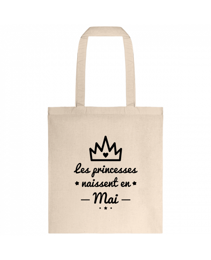 Tote-bag Les princesses naissent en mai, princesse, cadeau d'anniversaire par Benichan