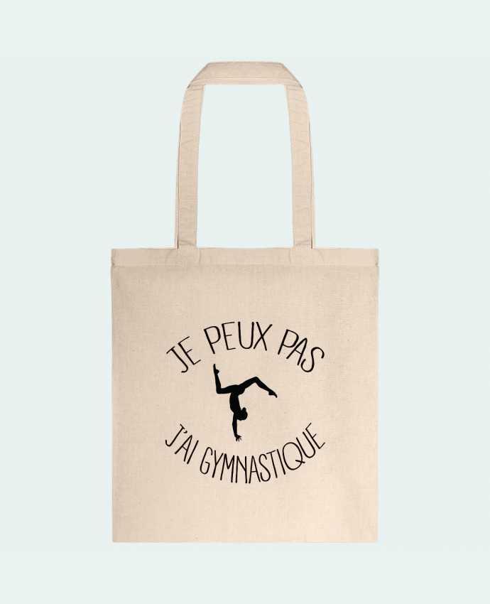 Tote-bag Je peux pas j'ai gymnastique par Freeyourshirt.com