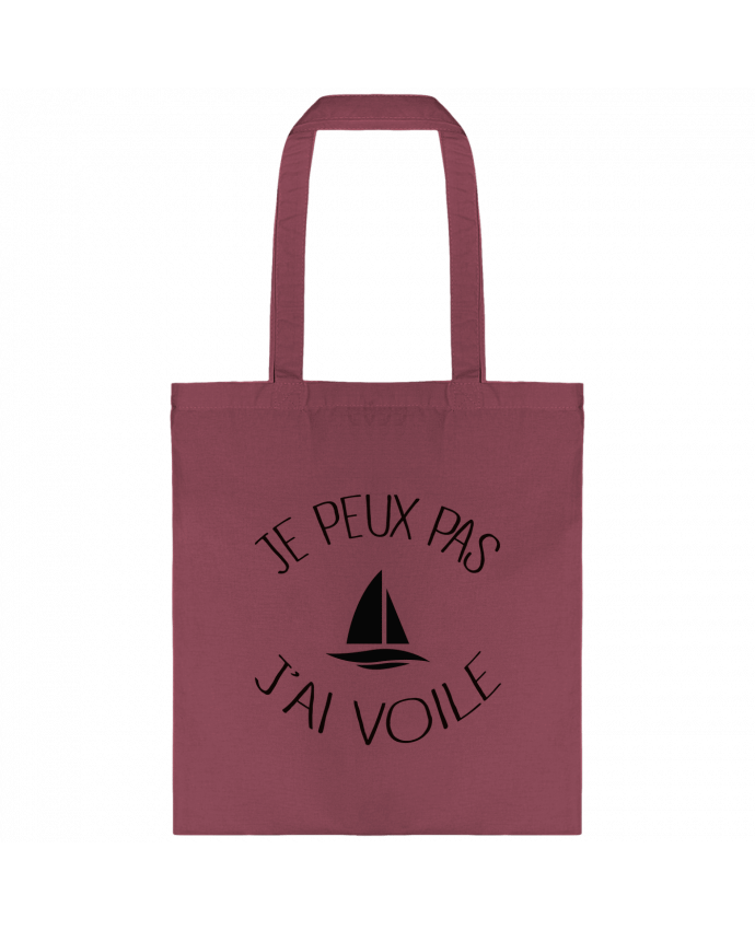 Tote-bag Je peux pas j'ai voile par Freeyourshirt.com
