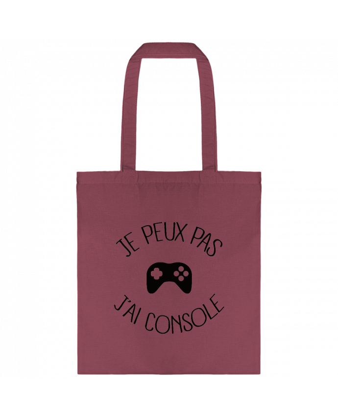 Tote-bag Je peux pas j'ai Console par Freeyourshirt.com