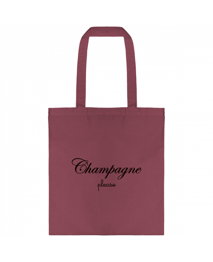 Tote-bag Champagne Please par Freeyourshirt.com