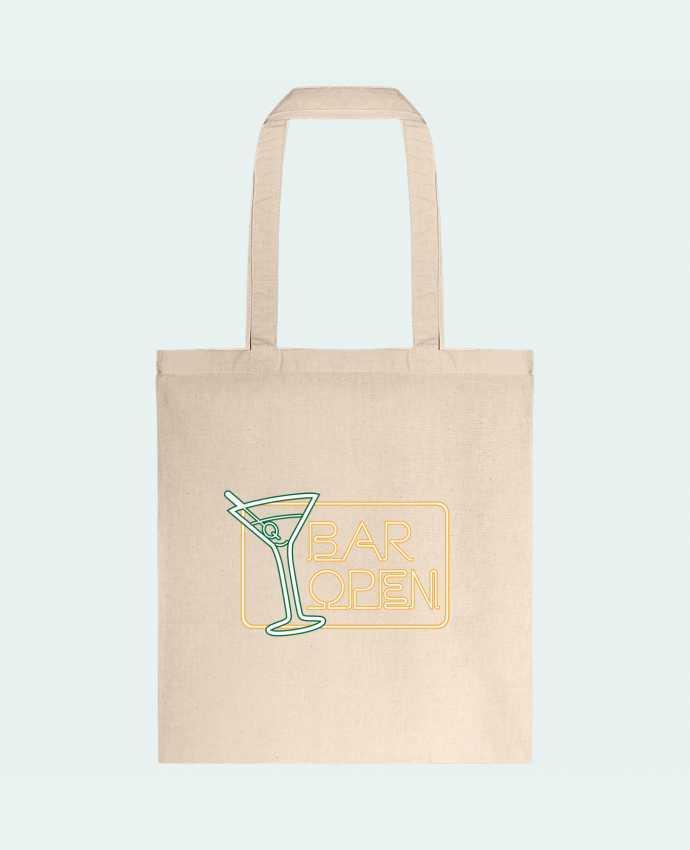 Tote-bag Bar open par Freeyourshirt.com