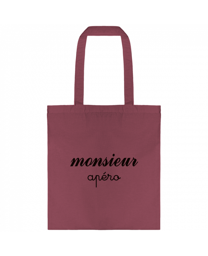 Tote Bag cotton Monsieur Apéro by Freeyourshirt.com