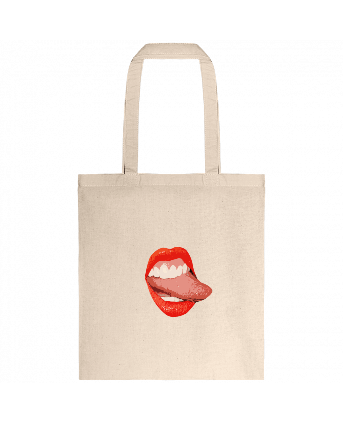 Tote-bag Tongue par lisartistaya