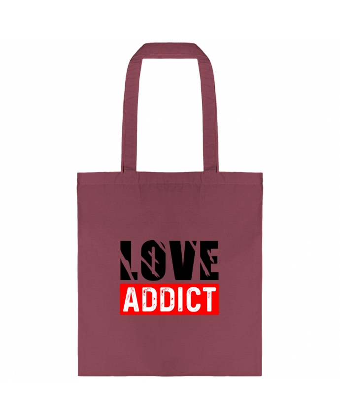 Tote-bag Love Addict par Sole Tshirt