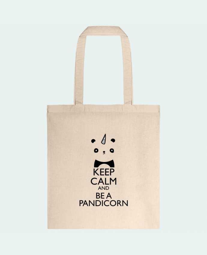 Tote-bag keep calm and be a Pandicorn par tunetoo