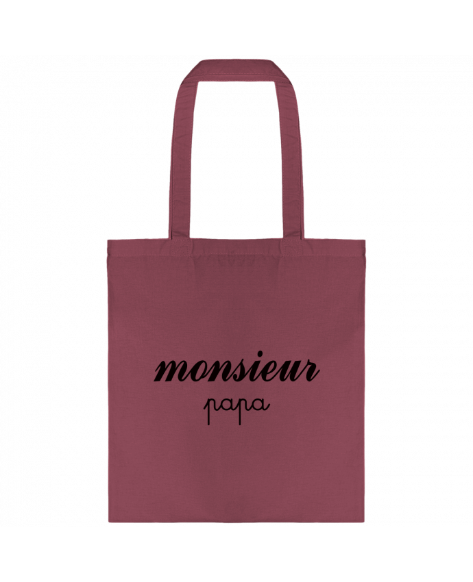 Tote-bag Monsieur Papa par Freeyourshirt.com