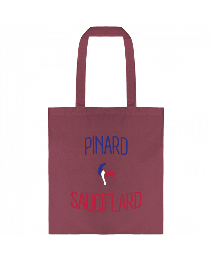 Tote-bag Pinard Sauciflard par Freeyourshirt.com