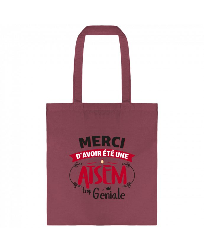 Tote-bag Merci d'avoir été une ATSEM trop géniale par tunetoo