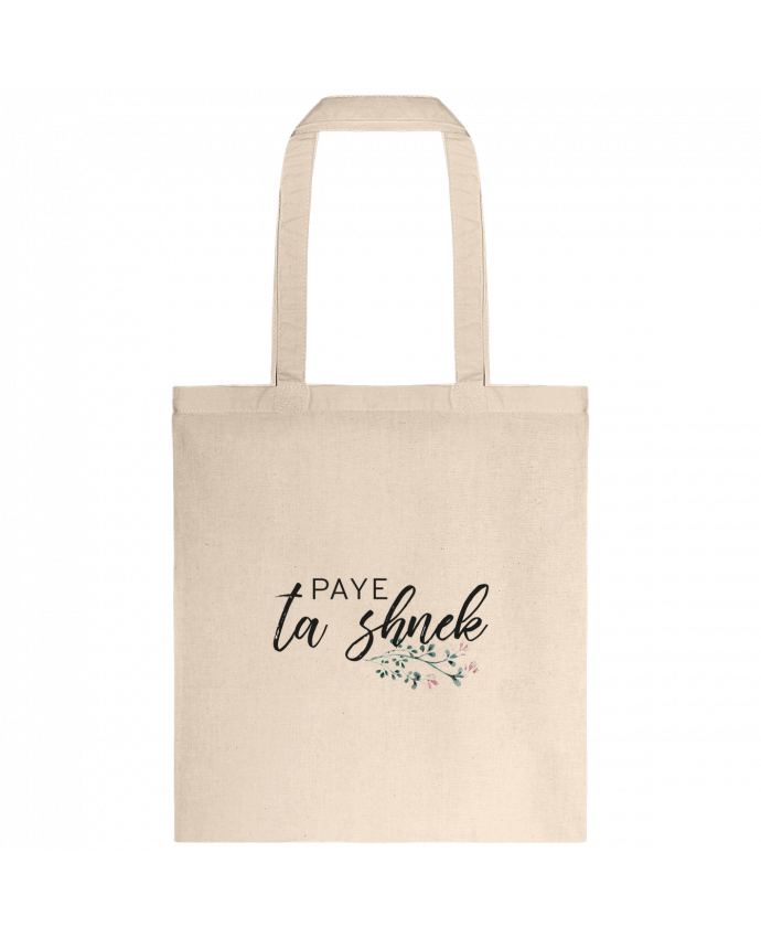 Tote-bag Paye ta shnek par Folie douce