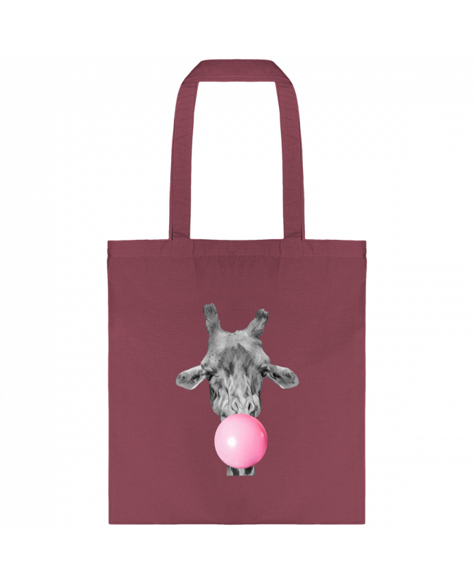 Tote-bag Girafe bulle par justsayin