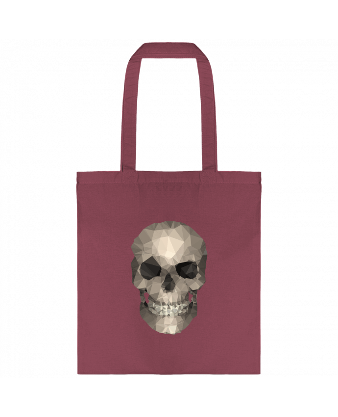 Tote-bag Polygons skull par justsayin