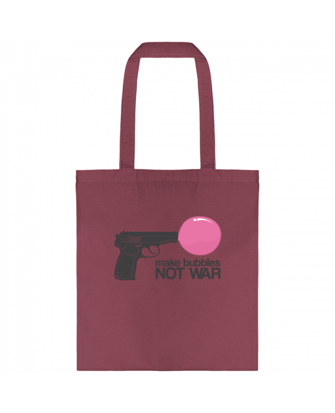 Tote-bag Make bubbles NOT WAR par justsayin