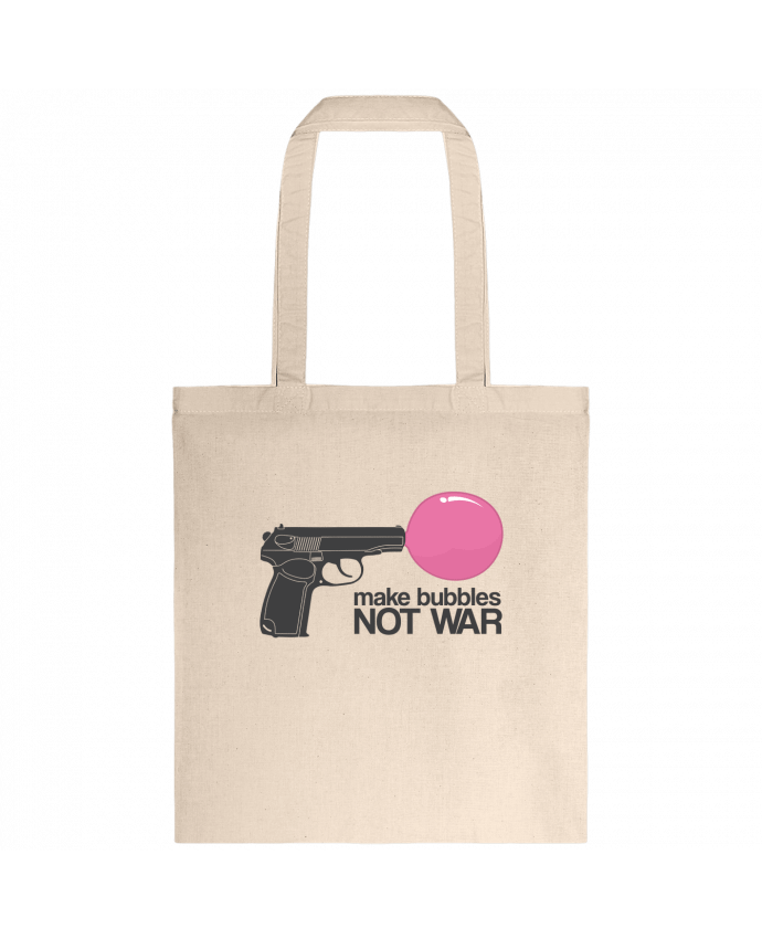 Tote-bag Make bubbles NOT WAR par justsayin