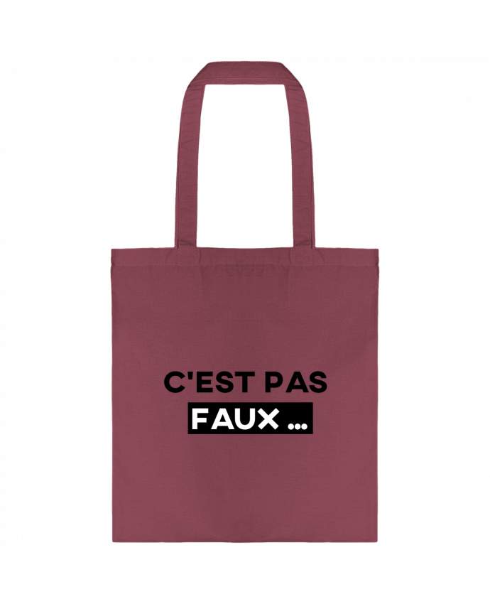Tote-bag C'est pas faux ... par tunetoo