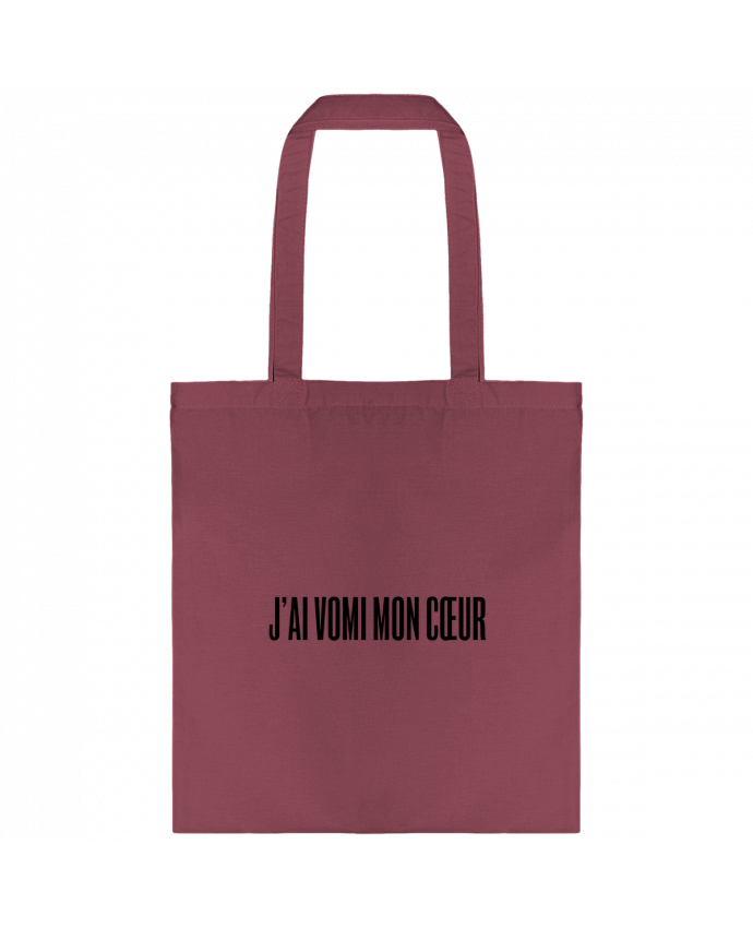 Tote-bag J'ai vomi mon coeur par tunetoo
