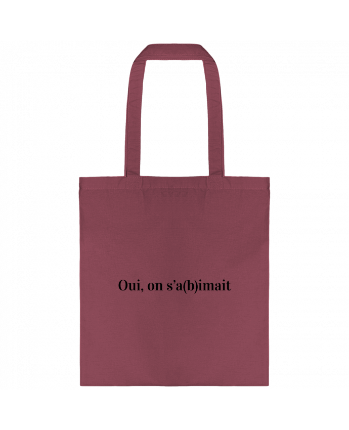Tote-bag oui on s'a(b)imait par tunetoo