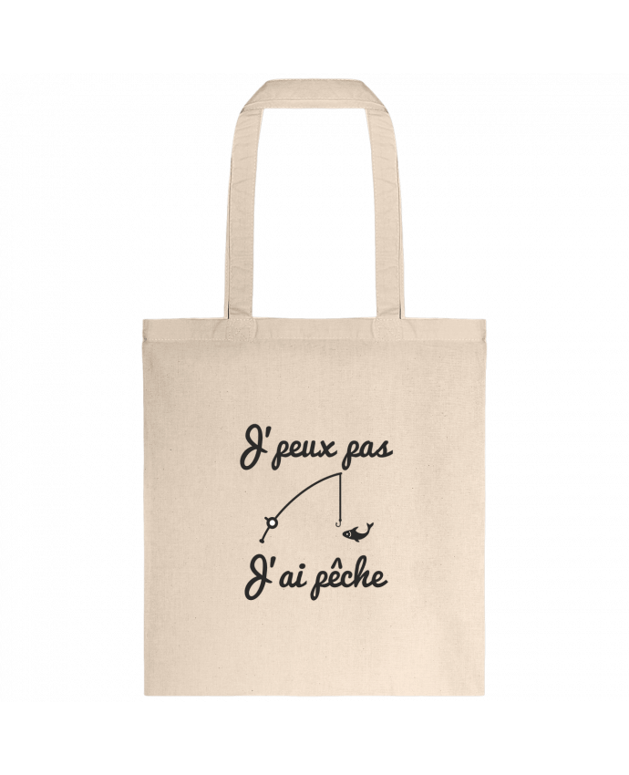 Tote-bag J'peux pas j'ai pêche,tee shirt pécheur,pêcheur par Benichan